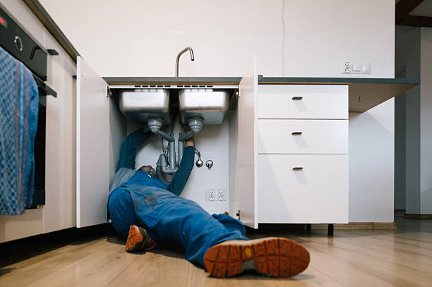 Professional Emergency Plumber technician working in Sterling, AK